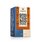 Photo of a pack Rooibos Orange Tee Organic Rooibos Fruit Tea flavoured with Orange Essential Oil. On the package is an illustration with a orange pattern as background and the inscription Rooibos Orange.