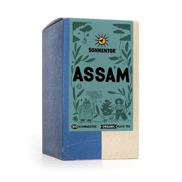 Assam Tee bio 58 g, Kannenbeutel