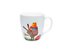 Photo of the Easter tea cup. On it you can see an Easter bunny with a basket full of Easter eggs on his back and a cup of tea in his hand.