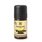 The bottle has a beige label with a vanilla blossom and vanilla pods on it, with the word "Vanille" written in front of it.
