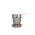 The photo shows the stainless steel tea filter with lid.