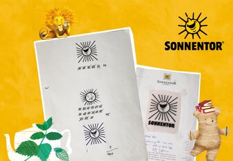 Das SONNENTOR Logo im Verlauf der Zeit | © SONNENTOR